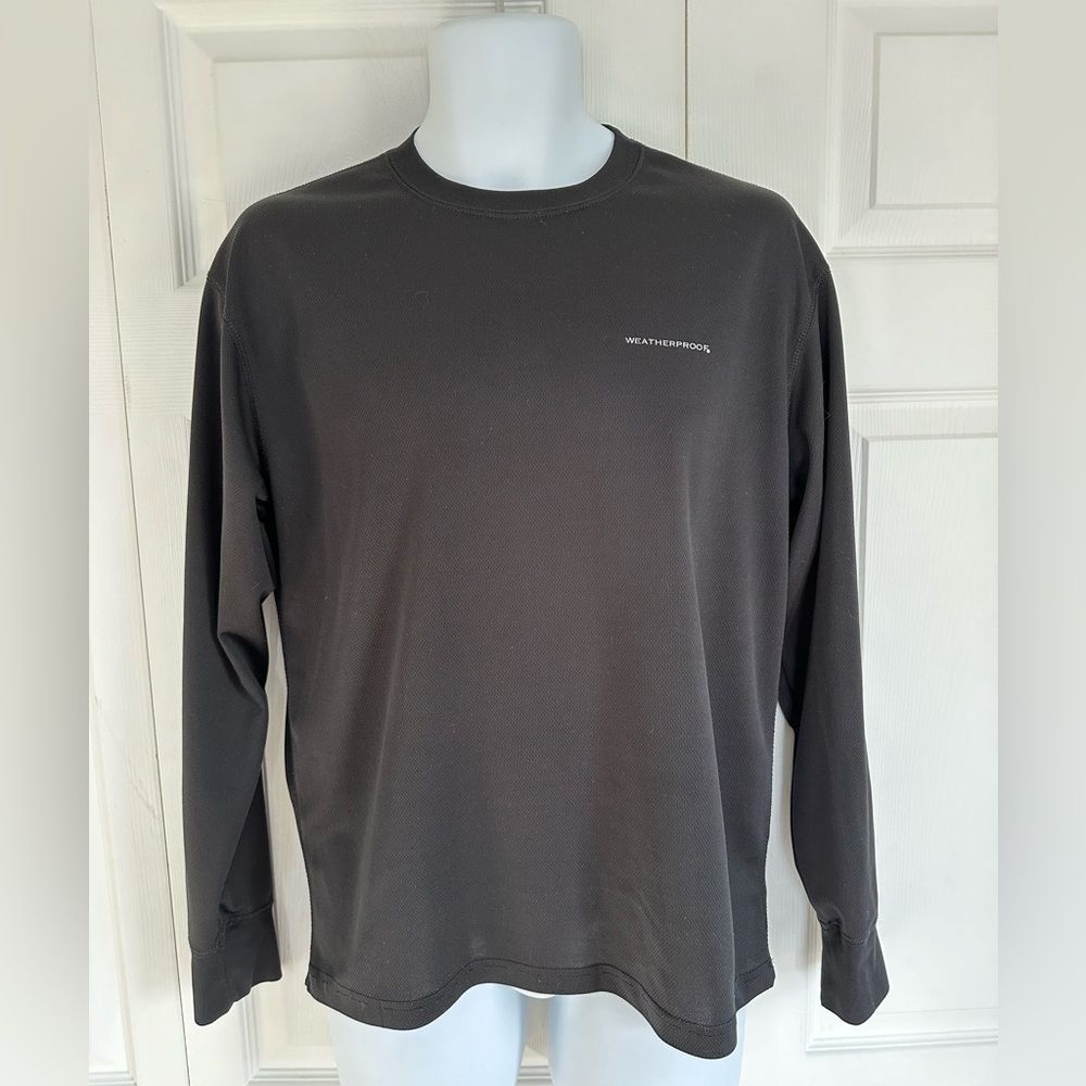 Weatherproof Shirt Base Layer Long Sleeve Top Layering Outdoors Size Large